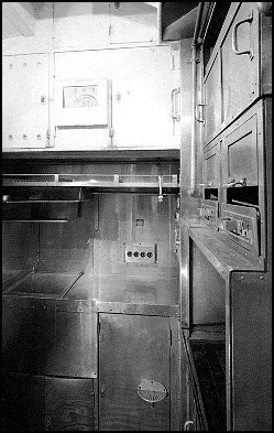Black and White Photo of Kitchen